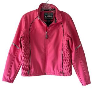Hot Chillys Pink Soft Shell Zip-Up Jacket